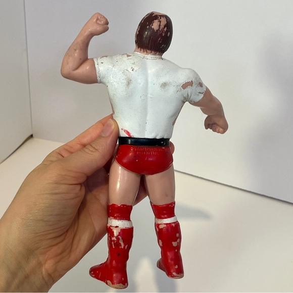 1984 Rowdy Roddy Piper Hot Rod Titan Rubber Action Figure Wrestler Wrestling WWF - Picture 14 of 16